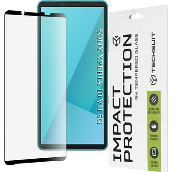 Ochranné sklo Techsuit 111D pro Sony Xperia 10 VII černé