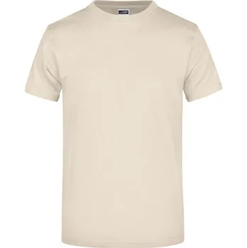 Pánské tričko James&amp;Nicholson Unisex triko JN002 Stone L