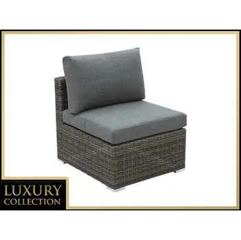 DEOKORK Ratanový středový díl MALIBU (šedá)