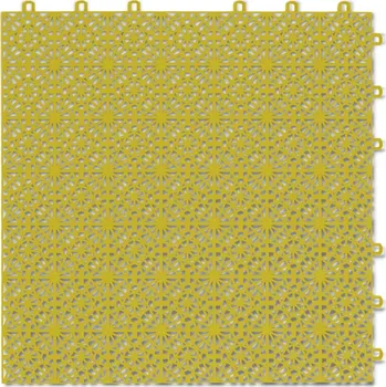 Dlažba Sportovní dlažba Bergo Ultimate FLOW Žlutá