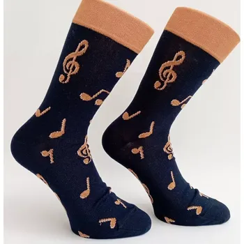 Dámské oblečení Dospělé ponožky Nota - 42-46 / tmavě modrá