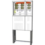 Elektroměrový rozvaděč ELPLAST-KPZ SRP 2 33.1.31 W pilíř (3D)