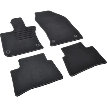 autokoberec Autokoberce textilní přesné černé / černé obšití - Lexus UX (Typ ZA10) (2018-2021) 5-sedadel