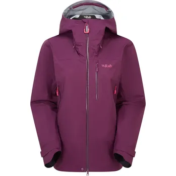 Dámská větrovka Dámská nepromokavá bunda Rab Firewall Mountain Jacket Barva: Mulberry, Velikost: M
