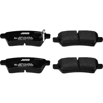 Brzdový systém Sada brzdových destiček, kotoučová brzda JURID 572610J