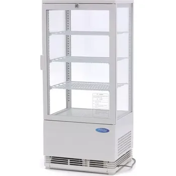 Lednice Maxima Lednice s vitrínou 43 cm - 78 l - bílá | 09400805