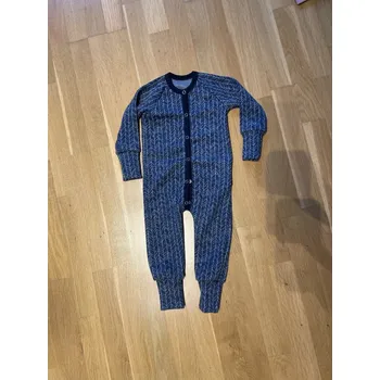 Kojenecký overall Rostoucí merino overal - jehličí modrá, Duomamas Velikost: 6-12 měsíců