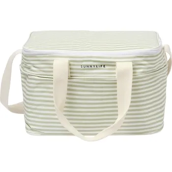 Úložný box Sunnylife, Termotaška Sunnylife La Palma, bílo-zelená - Formadore