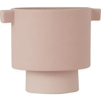 Úložný box OYOY, Obal na květináč Inka Kana, 10,5 cm, světle růžový - Formadore