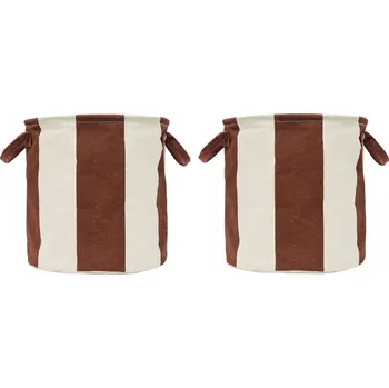 OYOY, Úložné koše Kara M, hnědo-béžové, 2 ks - Formadore