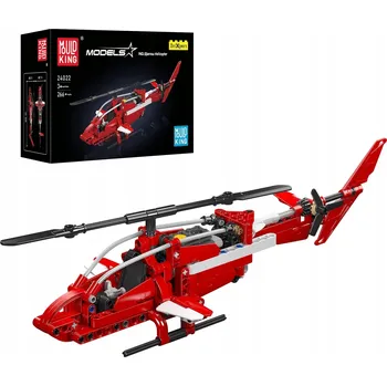 ostatní stavebnice Mini Helikoptéra Sparrow - Stavebnice 24022 MOULD KING 266 dílů