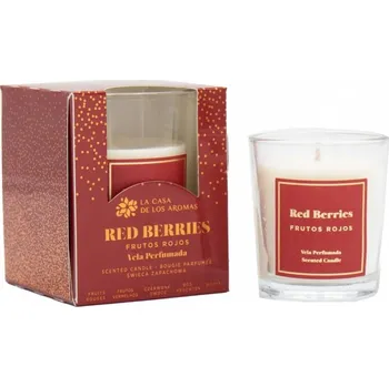 Svíčka Parafínová vonná svíčka ČERVENÉ OVOCE La Casa de los Aromas 1 ks