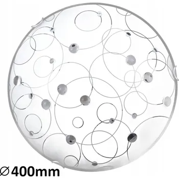 Stropní Svítidlo kulatý Rabalux 40 x 400 cm šedý