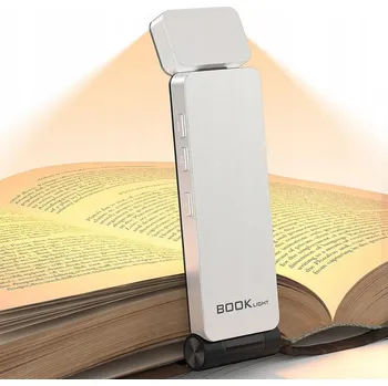 Lampička LED lampička na čtení knih 80h NOČNÍ BEZDRÁTOVÁ PŘENOSNÁ USB KLIPS