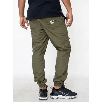 Pánské kalhoty Pánské Kapsáče Jigga Wear Cargo Khaki L