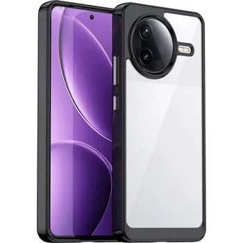Pouzdro na mobilní telefon Pouzdro Outer Space Case s gelovým rámečkem pro Xiaomi Poco F7 Ultra průhledné