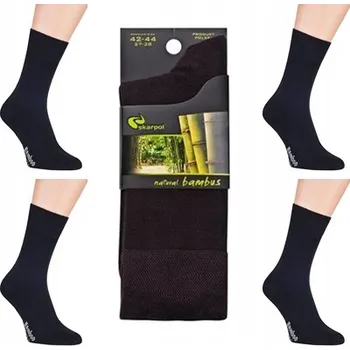Dámské ponožky Skarpol Bambusové Ponožky s ionty stříbra, vícebarevné, velikost 39-41