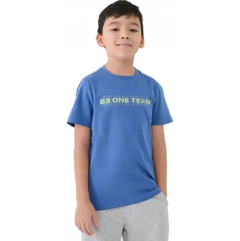 Chlapecké tričko 4F Bavlněné tričko Chlapecké sportovní tričko TTSHM2186 > 158