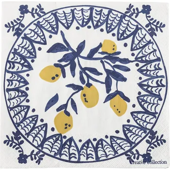 Papírový ubrousek Bloomingville, Papírové ubrousky Maxima, 33 x 33 cm, 20 ks - Formadore