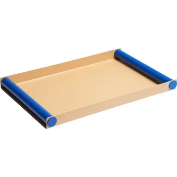 Design Letters, Servírovací tác Ray velký béžová-kobalt - Formadore