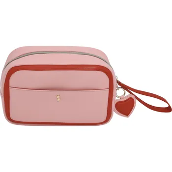 Stackers, Kosmetická taštička Stackers Heart růžovo-červená - Formadore