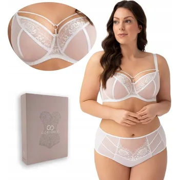 Dámské oblečení Měkká podprsenka GORSENIA K496 PARADISE Bílá 95F
