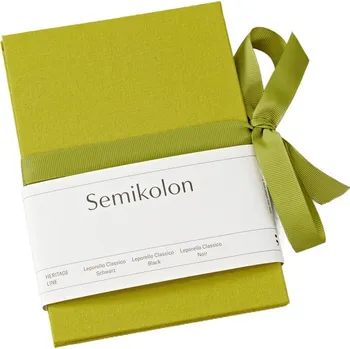 Fotoalbum Semikolon, Album na fotografie Uni Leporello vertikální, matcha zelená - Formadore