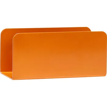 Úložný box Hübsch, Držák na časopisy Clutch nástěnný oranžový - Formadore