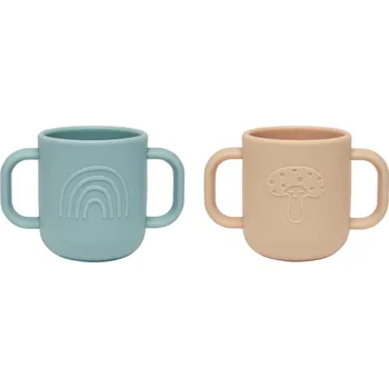 OYOY, Dětské hrnky Kappu, modré a béžové, 2 ks - Formadore