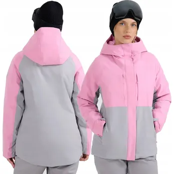 Dámská lyžařská bunda s membrána 8000 - růžová