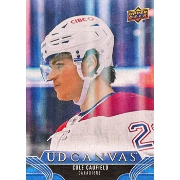 Karetní hra insert karta COLE CAUFIELD 23-24 UD Ser. 1 Canvas číslo C40