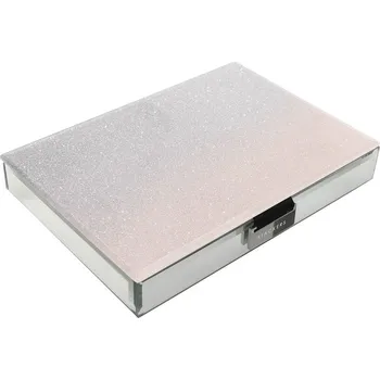 Šperkovnice Stackers, Krabička na šperky Stackers Glitter s víkem classic růžová - Formadore