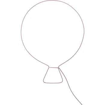 Bloomingville, Nástěnná dekorace Bloomingville Mini balón kovová - Formadore
