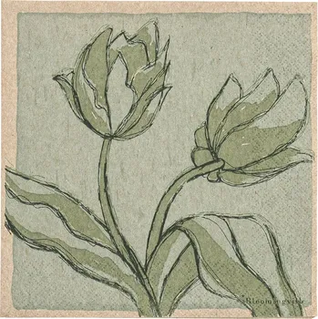 Papírový ubrousek Bloomingville, Papírové ubrousky Mana 20 ks - Formadore