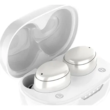 Sluchátka Aligator PODS PRO 2 s bezdrátovým nabíjením, bílá