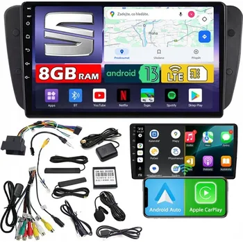 Autorádio AUTORÁDIO NCS ZQ9 SEAT IBIZA 6J IV 4 2008-2017 ANDROID 8GB LTE