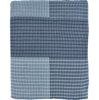 deka Södahl, Pléd Interlace 130 x 170 cm indigo - Formadore