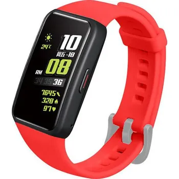 Silikonový řemínek FIXED Silicone Strap pro Huawei Band 6, červený