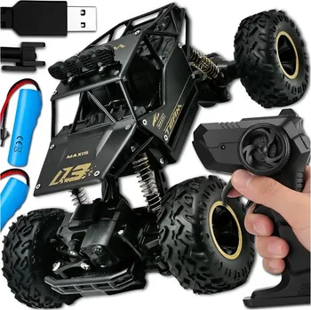 RC model auta VELKÉ AUTO NA DÁLKOVÉ OVLÁDÁNÍ RC METAL TERÉNNÍ POHON 4X4 1:12