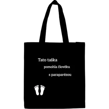 Nákupní taška Velká plátěná taška s potiskem Taška 1