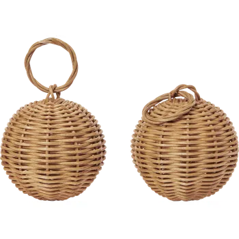 Vánoční dekorace Ferm Living, Vánoční dekorace Baubles, 2 ks - Formadore