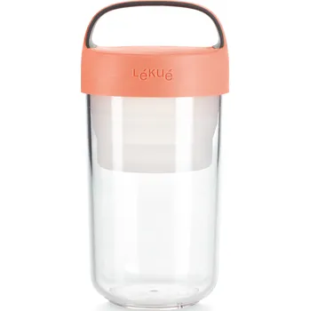 Úložný box Lekue, Nádoba To Go 600 ml oranžová - Formadore
