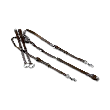 Martingal Poprsník X-Line,STAR Waldhausen černý Barva: hnědá, Velikost: WB