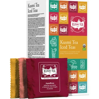Kusmi, Set čajů bio Kusmi Iced Teas v pytlících 24 ks - Formadore