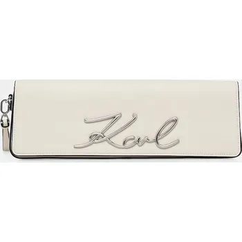Módní doplněk Kožené psaníčko Karl Lagerfeld K/SIGNATURE B1W30048 bílá 00X, vel. ONE SIZE