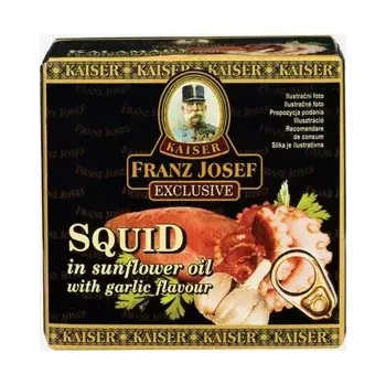 Franz Josef Kaiser Kalamáry ve slunečnicovém oleji s česnekovou příchutí 80 g
