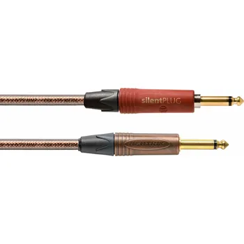 Cordial CSI 3 PP Metal Silent 3 m Rovný - Rovný Nástrojový kabel