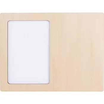 Rám na obraz Fotorámeček překližka obdélník 25 x 19 cm - výřez obdélník sublimace termotransfer