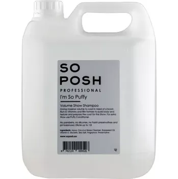 Kosmetika pro psa SO POSH Objemový šampon Puffy 4l