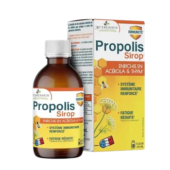 Sirup PROPOLIS Les 3 Chênes Propolisový sirup s tymiánem 200ml